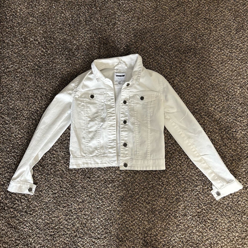 White Jean Jacket